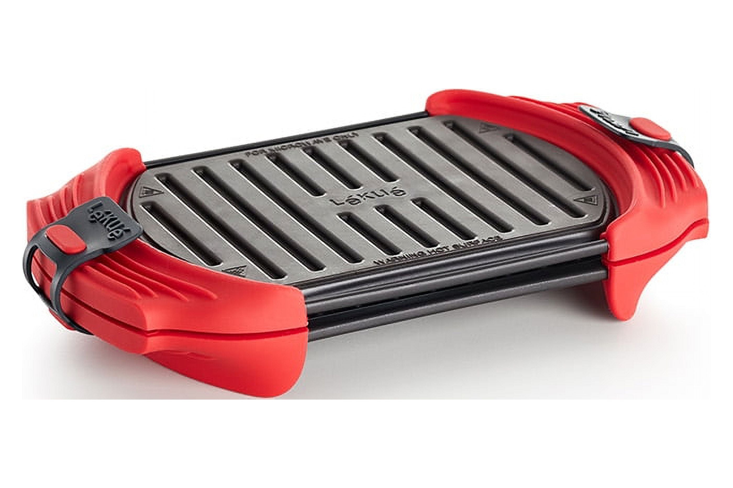 Microwave Panini Press | Microwave Grill Cheese Maker | Microwave Crisper Toaster Cookware | Cooking Fast and Dishwasher Safe