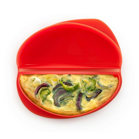 Lekue Microwave Omelet Cooker Red Silicone