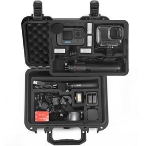 Lekufee Waterproof Hard Case Compatible with Gopro Hero 13/12/11/10/9/8,Mission 1 Pro,LIT Hero,Hero 4K,Media Mod/Gopro Volta/Creator Edition/Action Cameraand Accessories(Case Only)