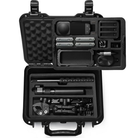 Lekufee Waterproof Carrying Case for Insta360 X5,Insta360X4/X3 Camera and Other Accessories(Case Only)