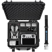 Lekufee Waterproof Hard Carrying Case for DJI Mini 5 Pro Drone, Fly More Combo, DJI RC 2/RC N3, Battery6 pcs, Charging Hub, and other AccessoriesCase Only