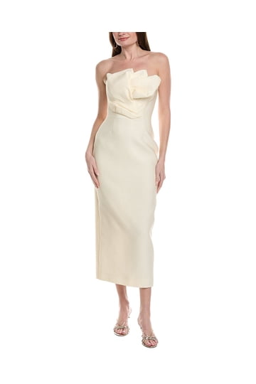 ross cocktail dresses Petal and Pup Women's Ross Frill Strap Maxi Dress