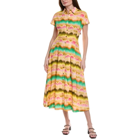Lela Rose womens  Seam Detail Shirtdress, 18