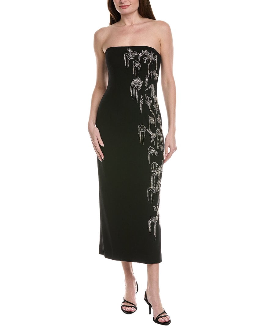 Lela Rose Wool-Blend Sheath Dress Women's