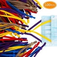 thumbnail image 1 of Lelaffet 100 Pack Elastic Band for Masks 1/4 Inch Adjustable Straps with Stoppers Buckle Silicone Cord Lock MIX, 1 of 7