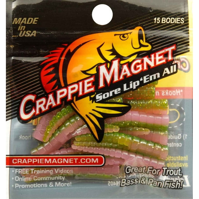 Leland Lures Crappie Electric Chicken Pack of 15