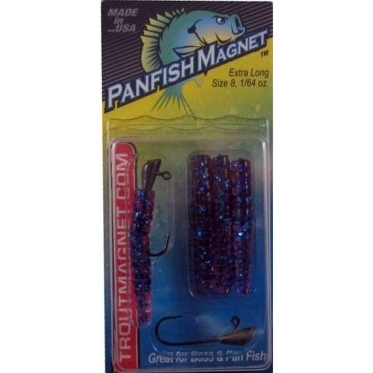 Leland Lures Panfish Magnet Pack (9 Piece), Purple Redemption Multi-Colored  