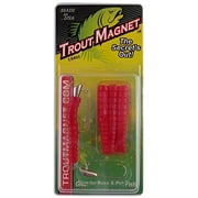 Leland Lures Trout Magnet 1/64 oz Softbait 9 Count Red