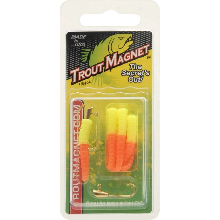 Leland Lures Trout Magnet-Chartreuse/Orange - 87632