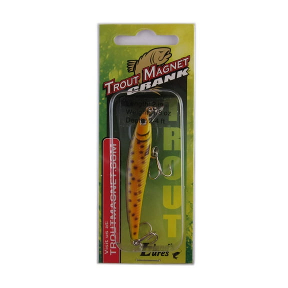 Leland Lures Trout Magnet Crank Bait 2.5" - Brown Trout