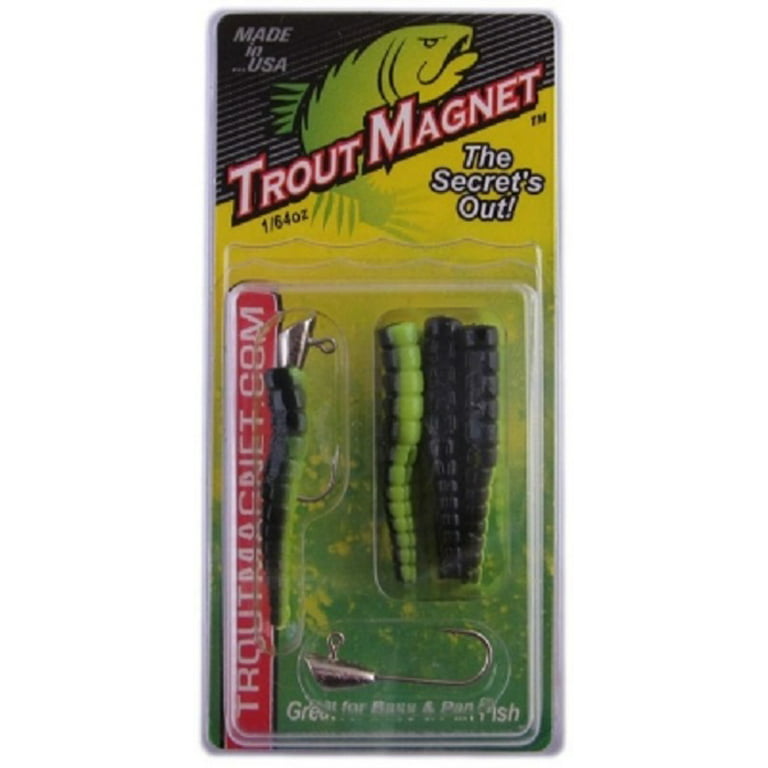 Leland Lures Trout Magnet Pack 1/64 Ounce Orang / Chartreuse 9/piece 