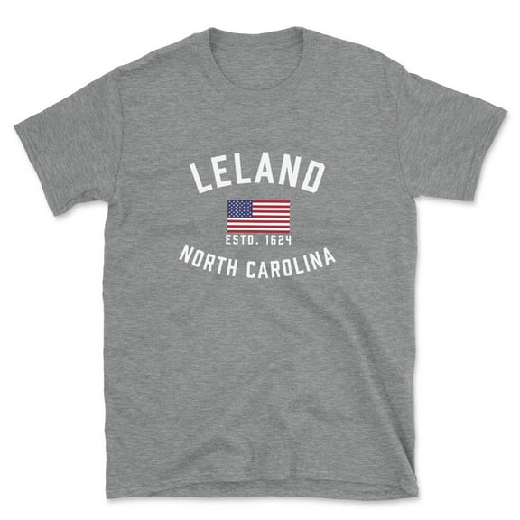 Leland North Carolina Patriot Men's Cotton T-Shirt