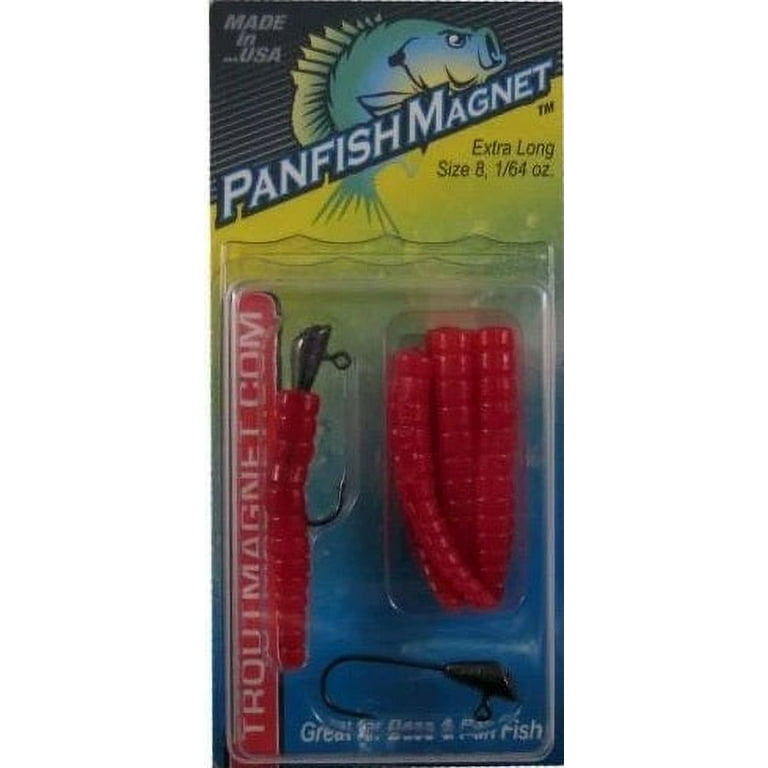 Leland Panfish Magnet 1/64Oz 9Ct Red