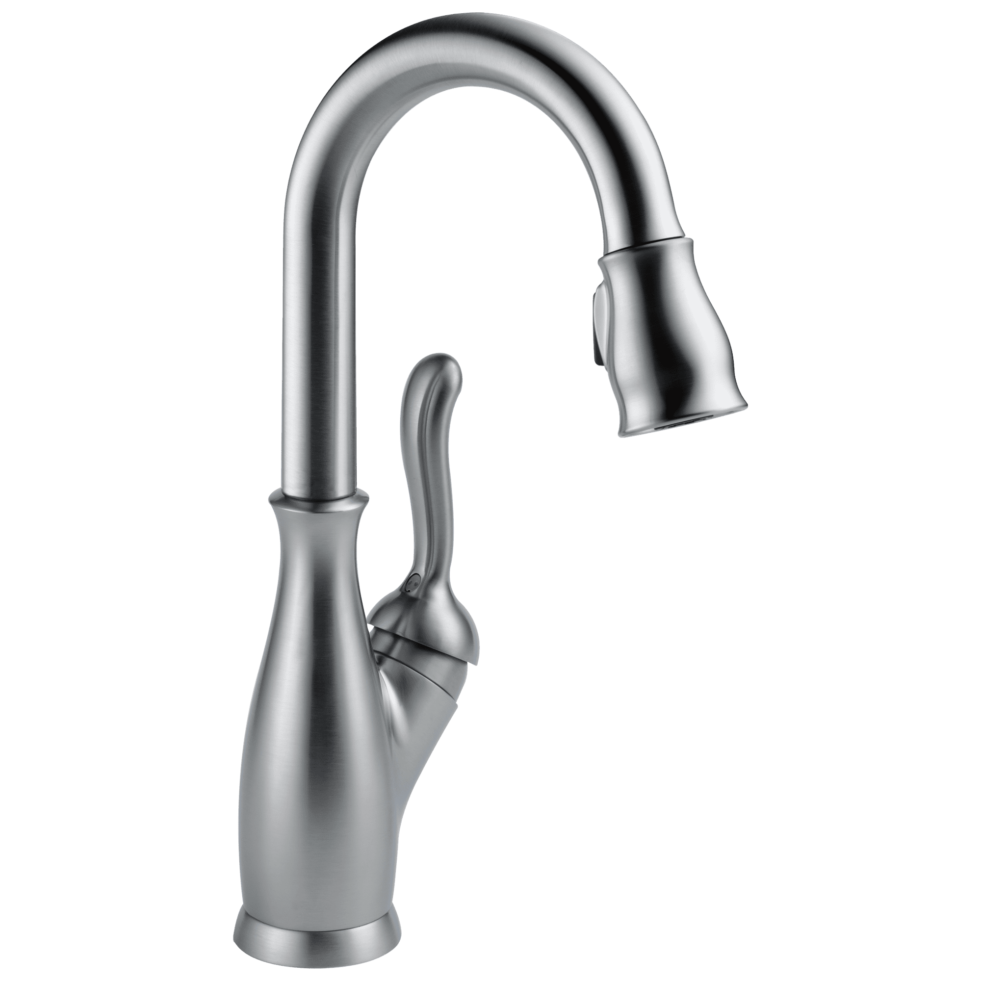 Stainless Steel Single Handle Pull-Down Bar Faucet