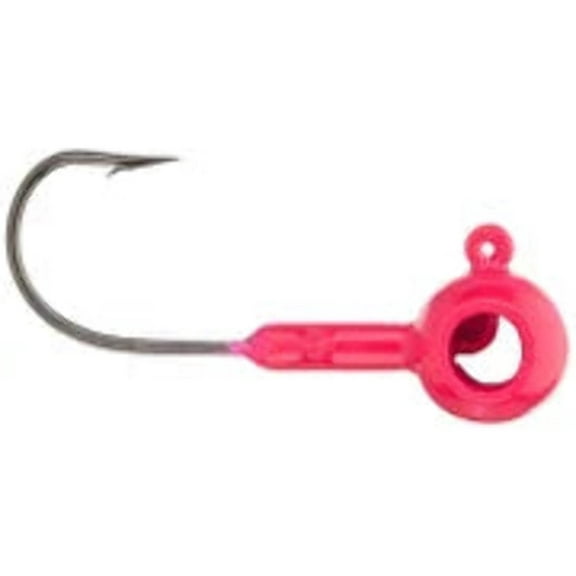 Leland's Lures Eyehole Round Jighead 1/16oz Pink