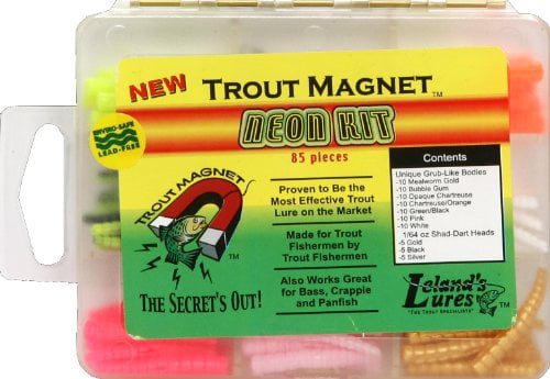 Leland's Lures Leland Lead Free 85pc Neon Kit
