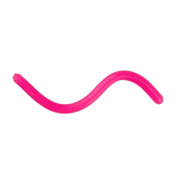 Leland's Lures Trout Magnet Trout Worm - 3" (5 Pack) - Pink