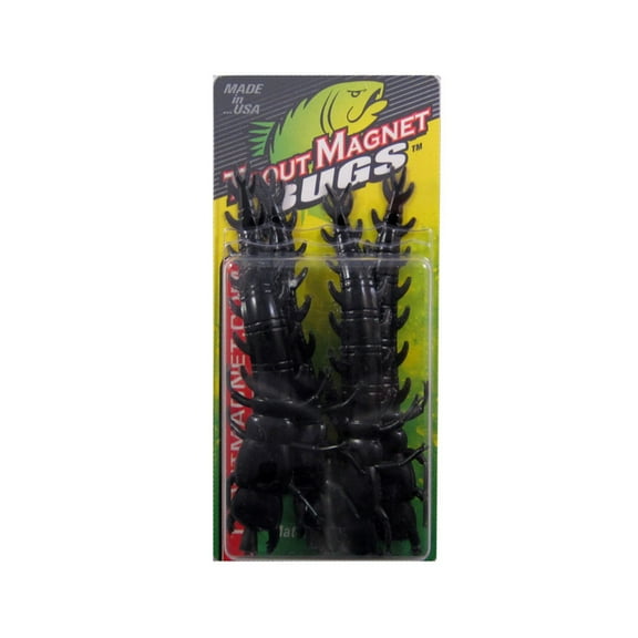 Lelands Lures Trout Magnet Softbait Bugs Large Hellgrammite Multi-Colored