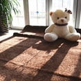 thumbnail image 1 of Lelinta Brown Polyester Doormat, 15.7" x 23.6", Non-Slip, 1 of 2