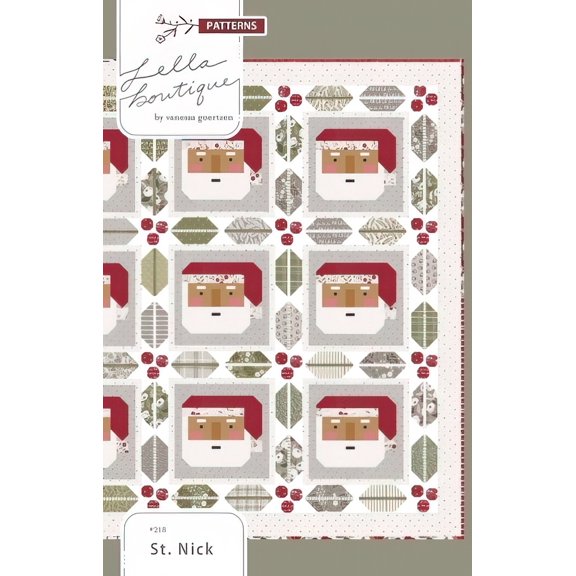 Lella Boutique - St. Nick Quilt Pattern