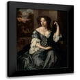 thumbnail image 1 of Lely, Peter 12x14 Black Modern Framed Museum Art Print Titled - Portrait of Louise de Keroualle, Duchess of Portsmouth, 1 of 5