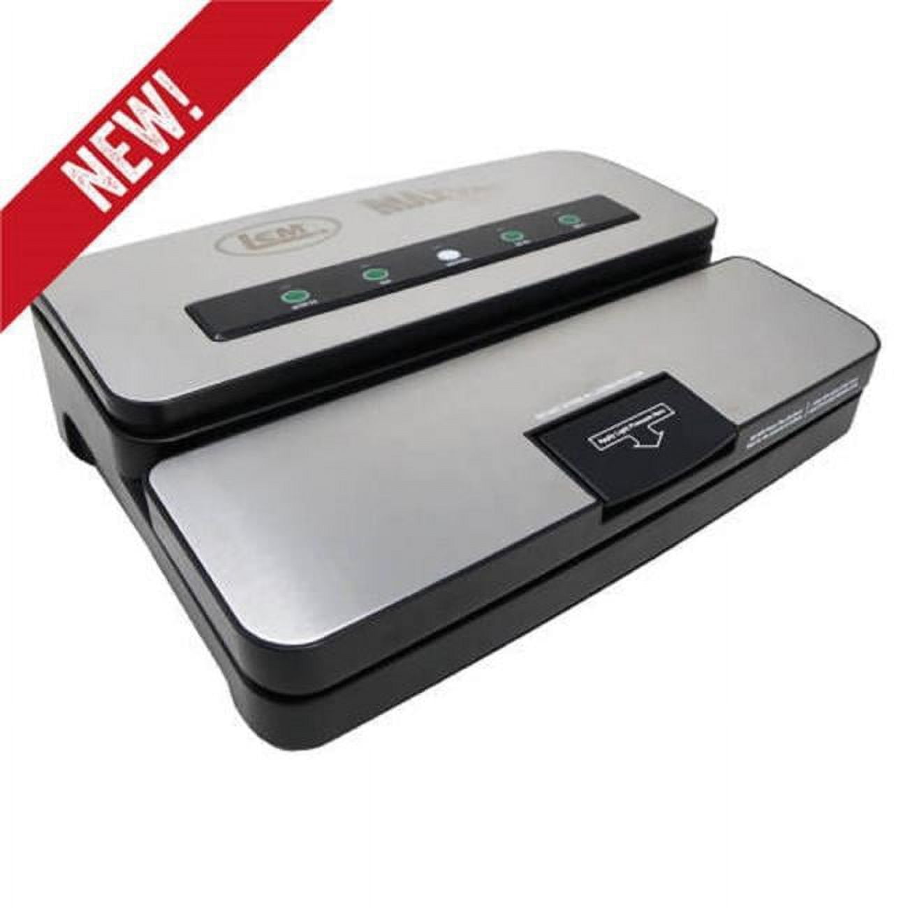 LEM MaxVac 250 Black and Silver Food Vacuum Sealer