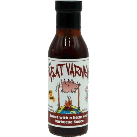 Lem's Meat Varnish BBQ Sauce (Mild) - 15 oz. jar - AWARD WINNING!
