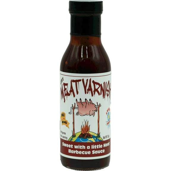 Lem's Meat Varnish BBQ Sauce (Mild) - 15 oz. jar - AWARD WINNING!