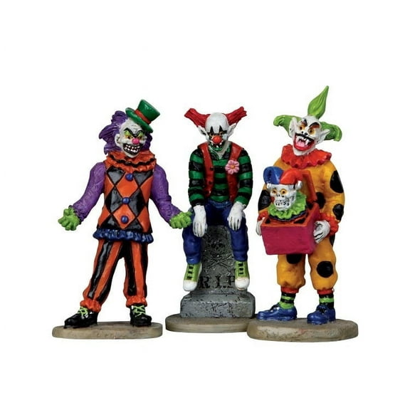 Evil Sinister Clowns - Set of 3