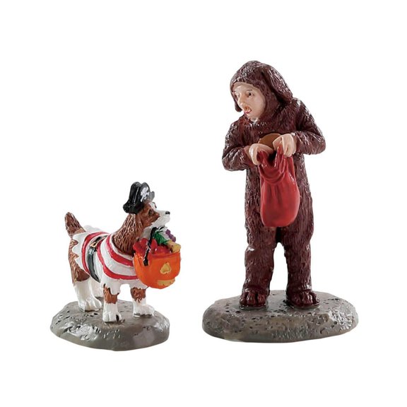 Lemax 82563 DOUBLE TROUBLE Spooky Town Figurine Set of 2 Decor Figure