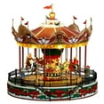 thumbnail image 1 of LEMAX Santa Carousel, with 4.5V Adaptor #34682, 1 of 2