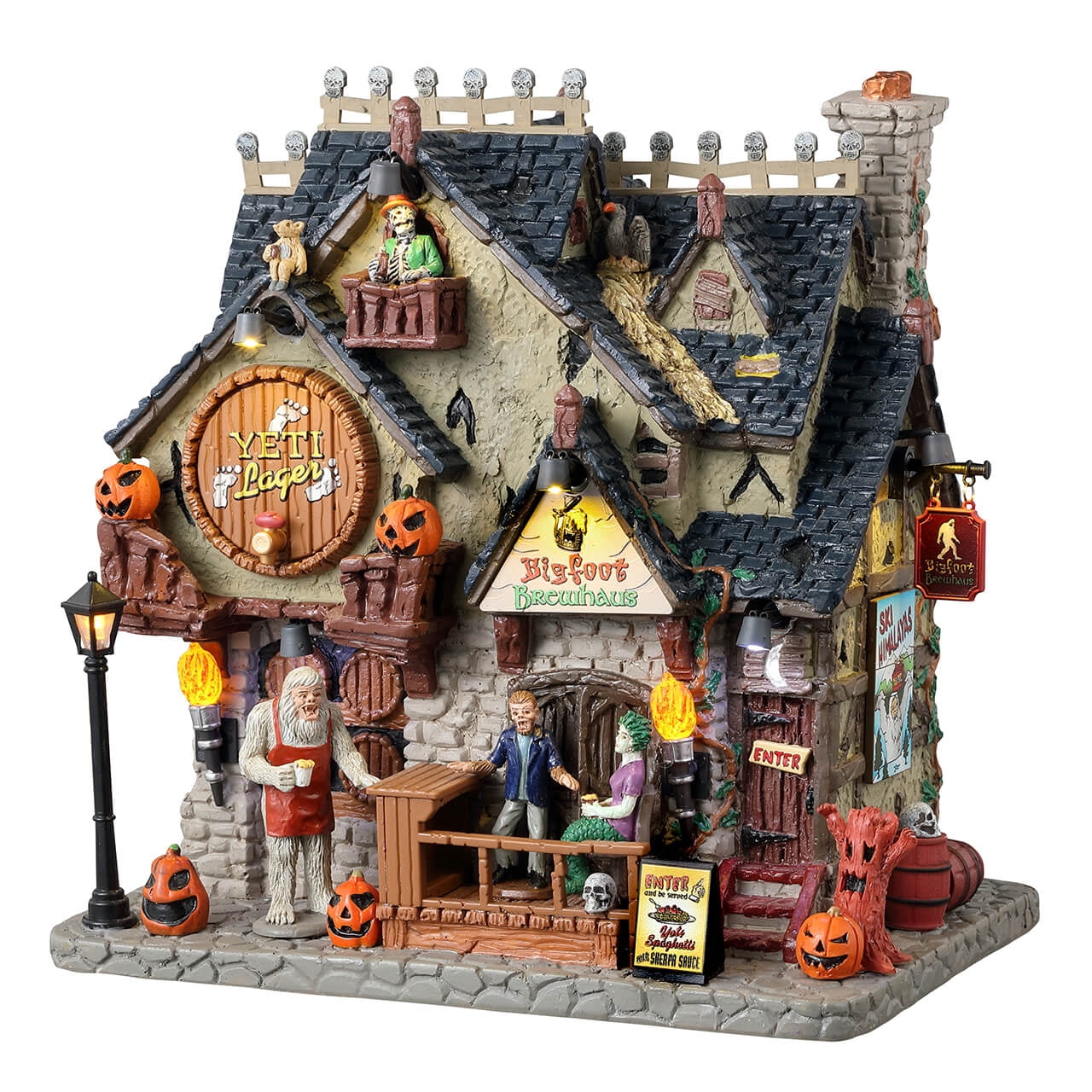 Lemax Sweet Little Pet Shop Lighted Building – Battery Operated (4.5V) #95528, Sugar N Spice Village Collectible
