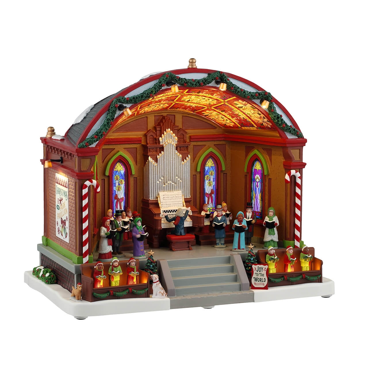 Lemax The Duck Hunt Animated Building - 2025 Carnival Collection With Sounds & Lights #55326