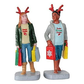 Lemax Village Collection Christmas Cardio, Set of 2#12053