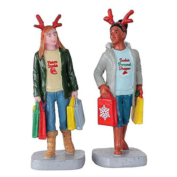 Lemax Village Collection Christmas Cardio, Set of 2#12053