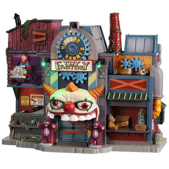 Lemax Village Collection Hideous Harry's Toy Factory, With 4.5V Adaptor #05603