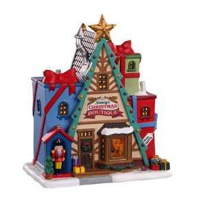 Lemax - Tapis Rouge (Lot De 7), Décor Pour Crèche Ou Village Miniature, En Polyrésine, 3,8 Cm De Haut