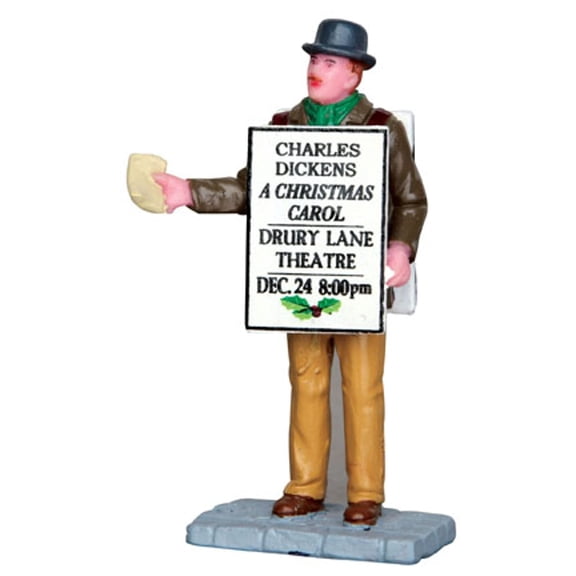 Lemax Village Collection Sandwich Board Man # 42258