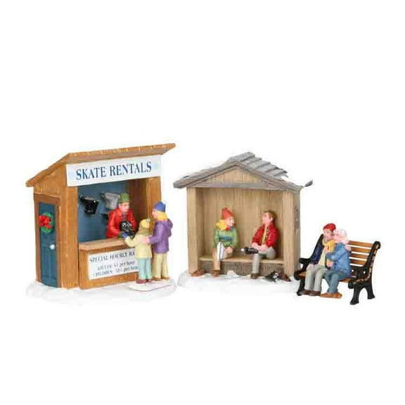 Lemax Village Collection Skate Rentals, set of 3 #03849