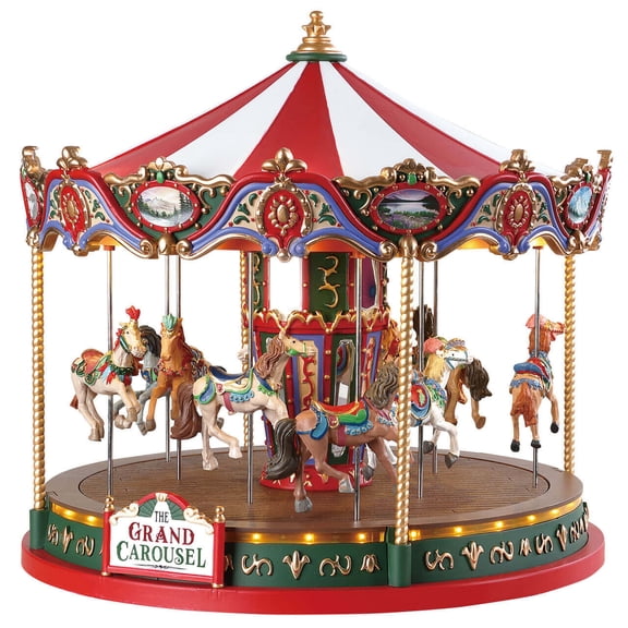 LEMAX The Grand Carousel, with 4.5V Adaptor #84349