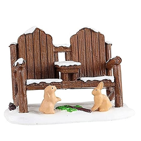 Lemax Winter Adirondack Chair #14846
