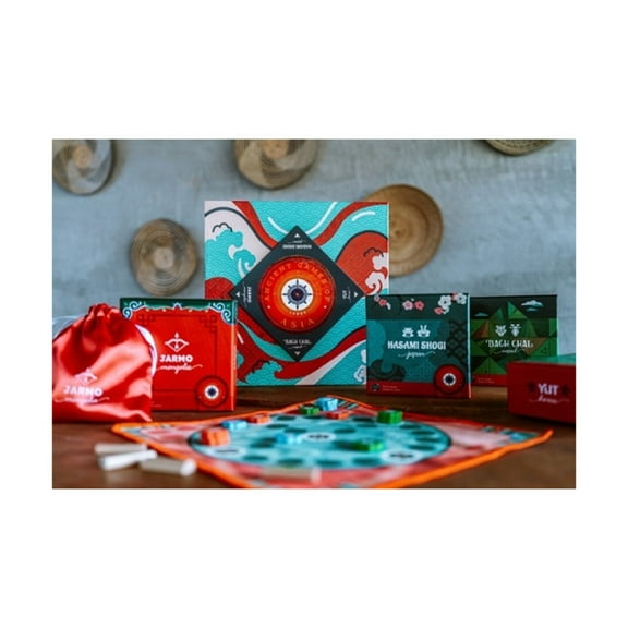 Lemery Games LUDOS Vol. 1 - Ancient Games of Asia Deluxe Collection New