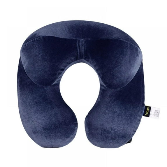 Lemetow U-Shape Inflatable Comfortable Travel Pillow for Airplane Inflatable Neck Pillow Travel  Pillows for Sleep Home Textile  4 Colors