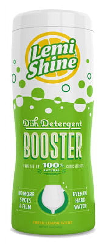 Lemi Shine 12 OZ Dishwasher Detergent Additive Super Concentrated Remo, Each