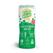 Lemi Shine Dish Detergent Booster, Gets Rid of Hard Water Spots, 10oz