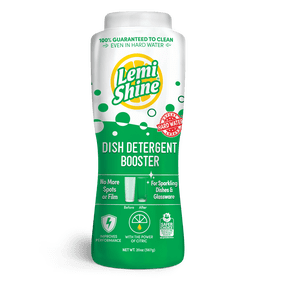 Lemi Shine Dish Detergent Booster, Gets Rid of Hard Water Spots, 20 oz