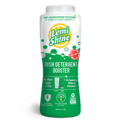 Lemi Shine Dish Detergent Booster, Gets Rid of Hard Water Spots, 24 oz.
