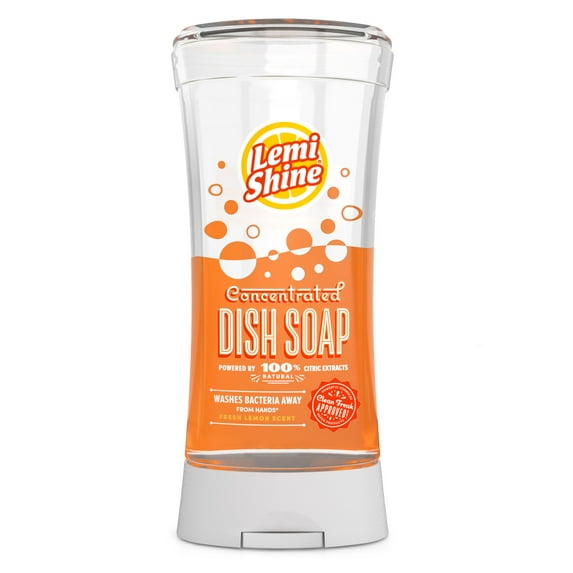 Lemi Shine® Dish Soap, Fresh Lemon Scent, 22 oz, Dish Soap + Hand Soap