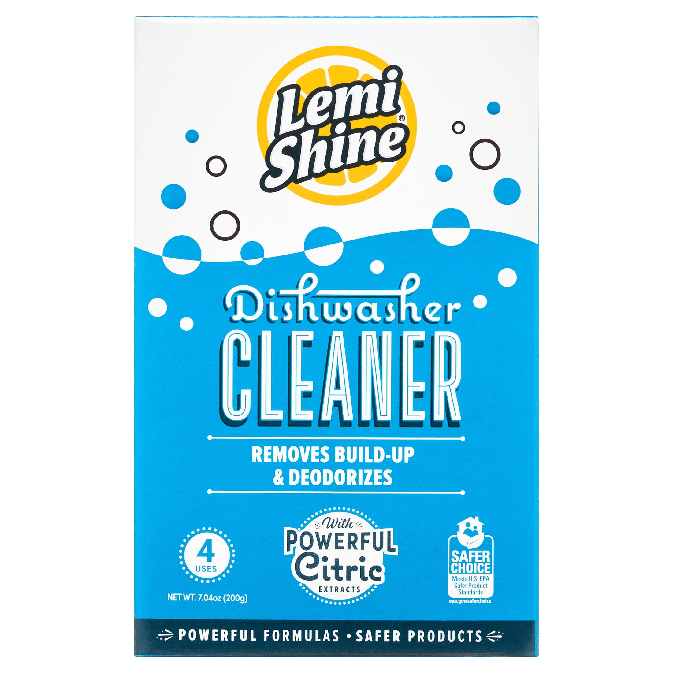 Lemi Shine Washing Machine Cleaner with Machine Wipes-Lemon - 4  ct : Health & Household