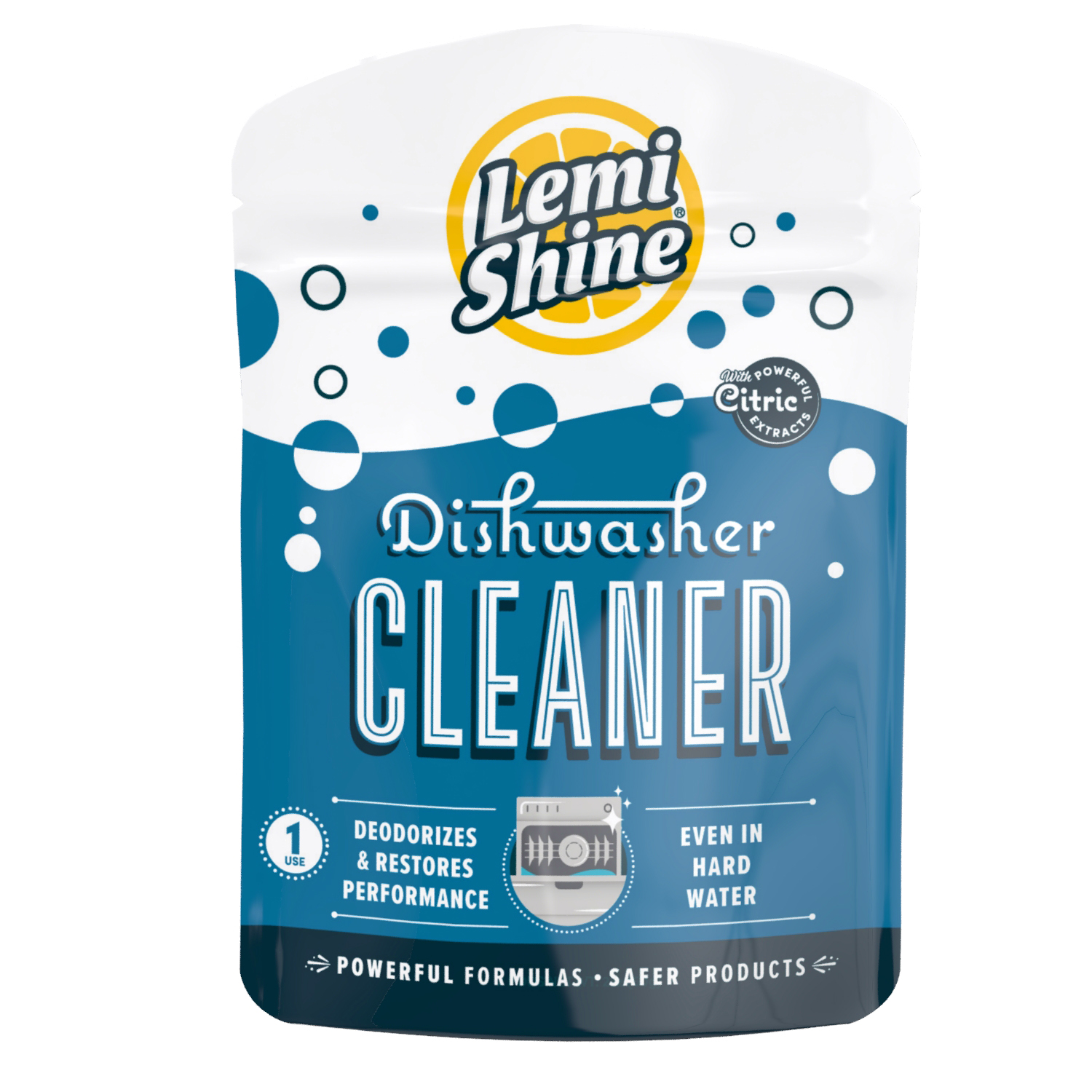 Lemi Shine Dishwasher Cleaner, Restores Performance, 1.76 oz. - image 1 of 8